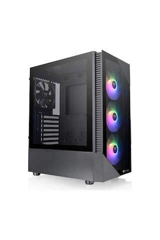 Thermaltake VIEW 200 TG CA-3X3-65M1WE-00 650W 80 + Mid Tower Oyuncu Bilgisayar Kasasıı Siyah