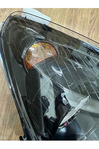 Opel Astra H Siyah Zemin Ön Sağ Sol Far Lambası Set 2004