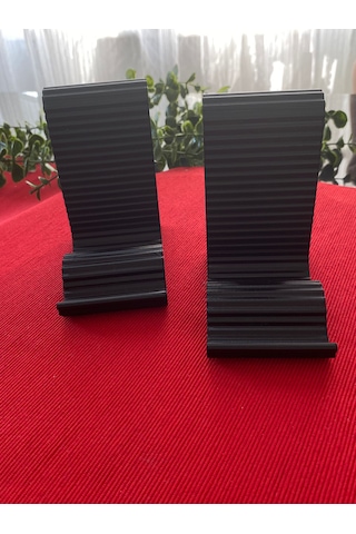 Dekoratif Dalgalı Yüzey Telefon Ve Tablet Standı