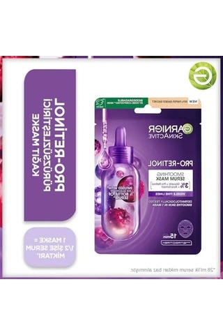 Pürüzsüzleştirici Kağıt Maske, Pro-retinol