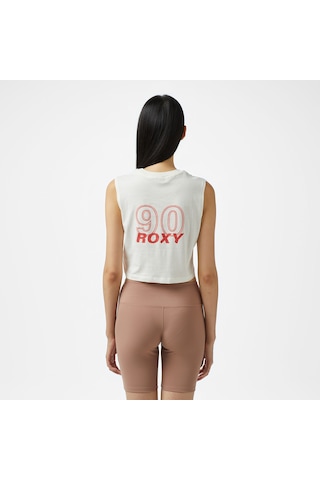 Roxy Essential Energy Boxy Kadın Beyaz Atlet Erjkt04274 Beyaz