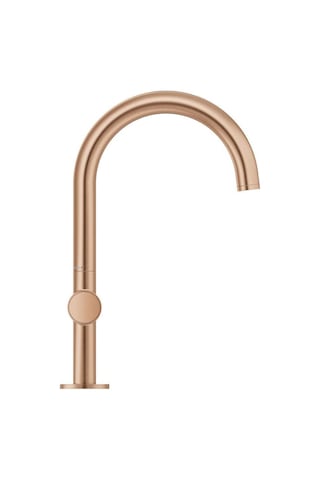 Grohe Atrio Private Collection 21138DL0 L-boyut Brushed Warm Sunset Lavabo Bataryası Altın