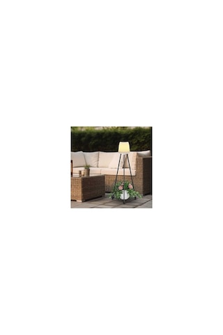 Uzmlight Ack Ag60-06851 Led Ayaklı Solar Sıyah Aplık