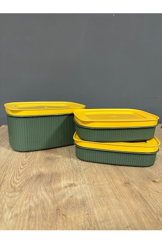 Favora 3 Parça Organizer Yeşil