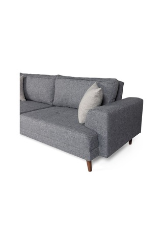 Nobis Yataklı Kanepe Keten Açık Gri Açık Gri