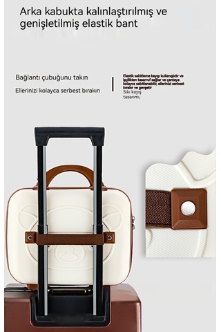 Bear Pp 14 El Bagajı Dahil Beyaz