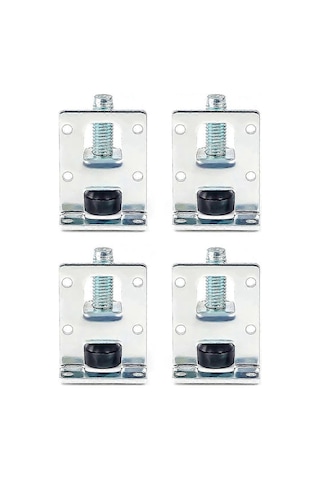 4 Adet Ayarlanabilir Mobilya Ayağı Seti, Masa Ve Sandalyeler İçin Dengeleme Ayakları, Dişli Ayaklar Diğer