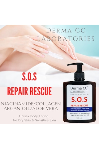 Derma CC Atocare S.O.S Acil Onarım Vücut Losyon 500 ML
