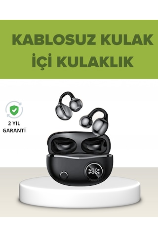 Açık Kulak Tasarımlı Bluetooth 5.4 Kablosuz Kulaklık - Uzun Pil Ömrü