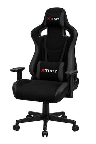 Anka Model 180 Yatan, Kumaş Oyuncu Koltuğu Siyah