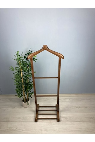 Ahşap Tekli Dilsiz Uşak Cilalı Ceviz Basic Ceviz