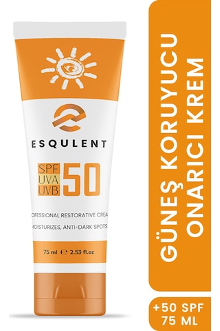 Esqulent Profesyonel Amaçlı Onarıcı Leke Giderici Spf 50+ Güneş Kremi 75 ML
