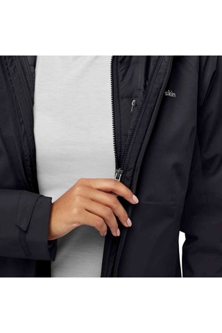 Jack Wolfskin Glaabach 3ın1 Mont A61887-6000 Siyah
