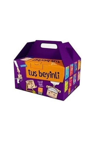 Tuş Beyinli Serisi Seti - 8 Kitap Takım - Kutulu - Yusuf Asal - Mercan Çocuk