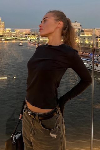 Madmext Siyah Basic Slim Kadın Body Mg1994-siyah Siyah