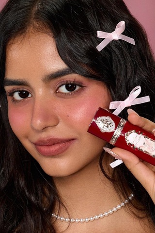 Flower Knows Strawberry Cupid All Day Glow Likit Allık Allıklar S03 Pink Gemstone 5