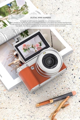 Torima CMR45 Dijital Mini Fotoğraf Video Kamera Turuncu