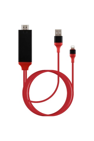 iOS Hdmi Apple Uyumlu iPhone Lightning To Çevirici Dönüştürücü Adaptör