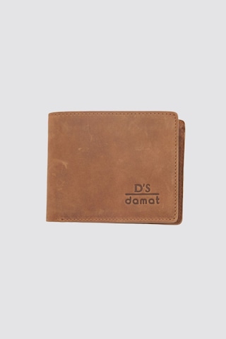 D's Damat Ds Damat Taba Deri Cüzdan 8HC591ORTBC02 Taba