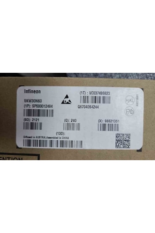 Skw30n60 41a 600v 250w To247 Transistör