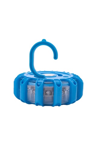 Süper Parlak 15 Led Yuvarlak Uyarı Işığı Acil Durum Yanıp Sönen Uyarı Işığı Yuvarlak Araba Tavan Polis Lambası