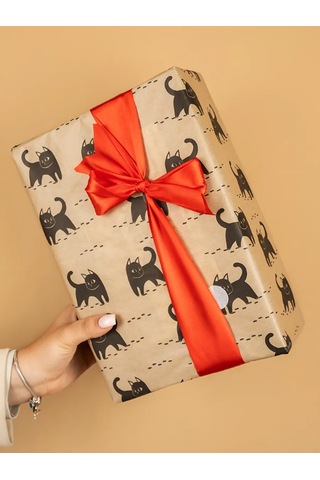 Riota Hediye İçin Rulo Kraft Ambalaj Kağıdı 260219754