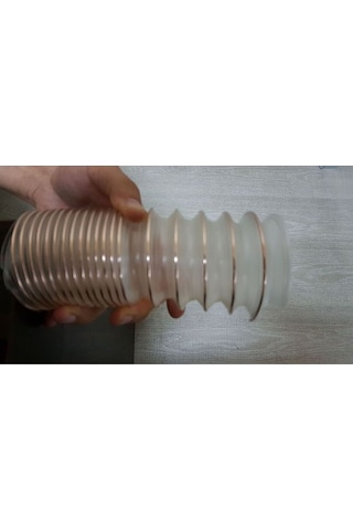 Poliüretan Bakır Telli Şeffaf Hortum 120mmx3 Mt Pu 070 Toz Talaş