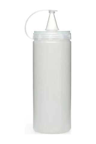 Şeffaf Sos Şişesi - 700 Ml 3 Adet Crchmgo Çok Renkli