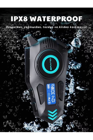 K09 İntercom Bluetooth Motosiklet Kask Kulaklığı İntercom Kulaklık