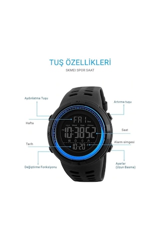 Skmei 1251 Unisex Kol Saati