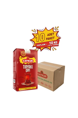 Çaykur Tiryaki 1 kg 10'lu Çay