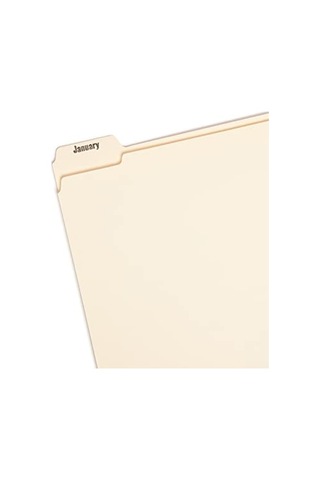 Düzenleyici Set Aylık Jan-aralık Klasör Güçlendirilmiş 1 5-cut Tab Size Manila 12 Pro Set Navigasyon Cihazı