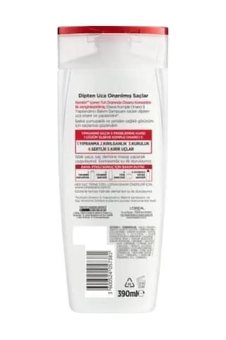 Elseve Komple Onarıcı 5 Yapılandırıcı Bakım Şampuanı 2 x 390 ML