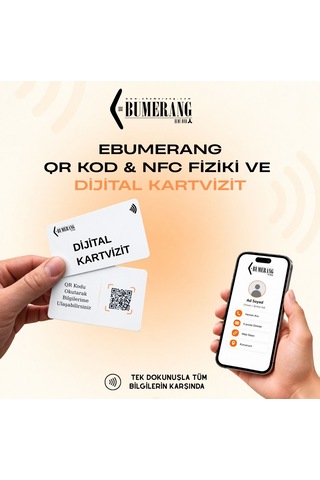 Hazır Al Kullan - Ebumerang Qr Kod & Nfc Fikizi Ve Dijital Kartvizit