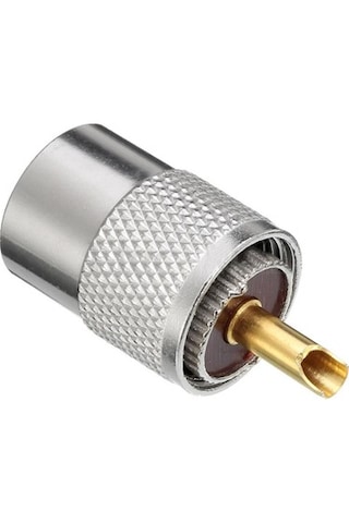 Rg58 Cu 50 Ohm Koaksiyel Kablo Uhf Erkek - Uhf Erkek Konnektörler Tak Kullan 100 Metre