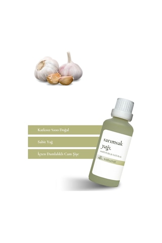 Sabunal Sarımsak Yağı 50 ML - Saç Bakım Yağı