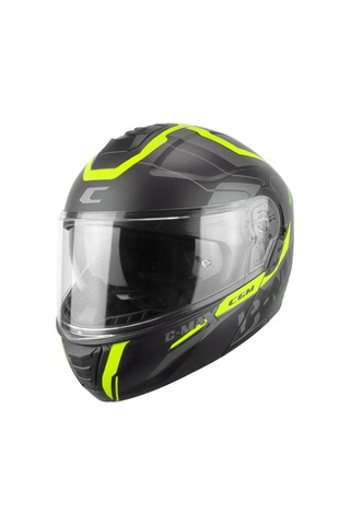 Cgm 569g C-max Cıty Çene Açılır Kask Siyah/sarı-l