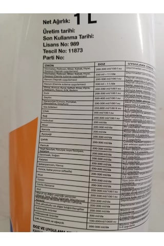 Kaishi 1 Litre - Bitkisel Meşeli Sıvı Amino Asit Organik Gübre 1 Lt