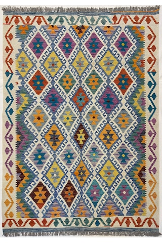 El Dokuma Afgan Kilim Bordo