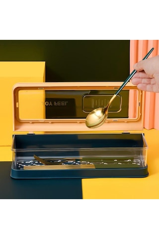 Suntek Baharat Kavanoz Yemek Çubukları Çubuk-kutusu-mavi