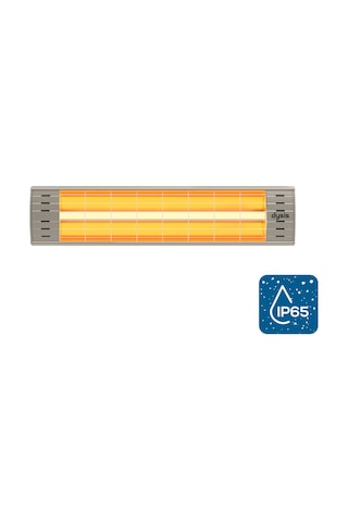 Dysis DH-7486 Art Plus Karbon Serisi IP65 Suya-Toza Dayanıklı 2300 W Bej İç/Dış Mekan Isıtıcı
