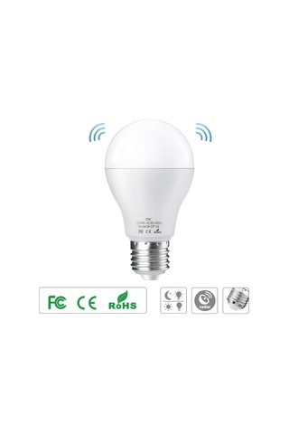 Youtek 2 Adet 7w Radar Sensörlü Led Ampul, E27/e26 Taban, 180 Açılı, Enerji Tasarruflu, Otomatik Açma-kapama, 6000k Beyaz Işık