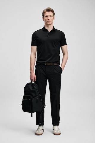 Lufian Jaxon Hi- Tech Performance Dikişsiz Polo Tişört Siyah 111040241100100