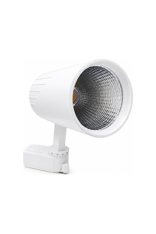 Noas Yl29 4017 Azur 40w Beyaz Kasa Ray Spot 4000k Ilık Beyaz