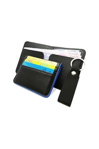 Erkek Kartlık Cüzdan Isme Kişiye Özel Bileklik Anahtarlık Hediye (473057851)