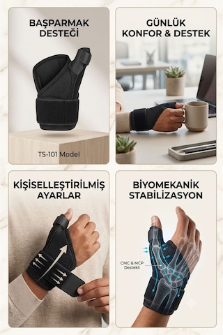 Başparmak Tespit Ateli De Quarvin Standart Ayarlanabilir