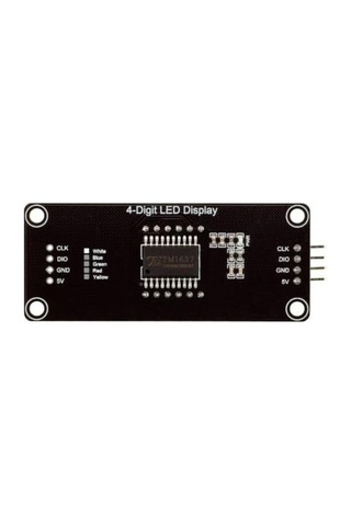 Tm1637 4 Digit Led Display Saat Modülü - Beyaz