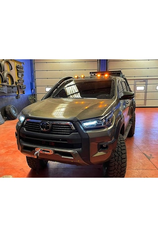 Toyota Uyumlu Hilux Moonvisor Beyaz