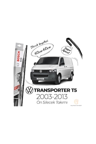 Volkswagen Transporter T5 Ön Silecek Takımı 2003-2013 Bosch Eco