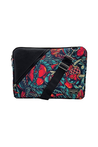 Differ 15,6'' inç Maske Desen Unisex Su Geçirmez/Askılı/Laptop/Ma